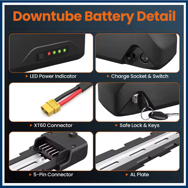 전기 자전거 36V 48V 52V 25Ah 30Ah 4 - Electric Bicycle Battery 72V 30Ah 리뷰 및 가격