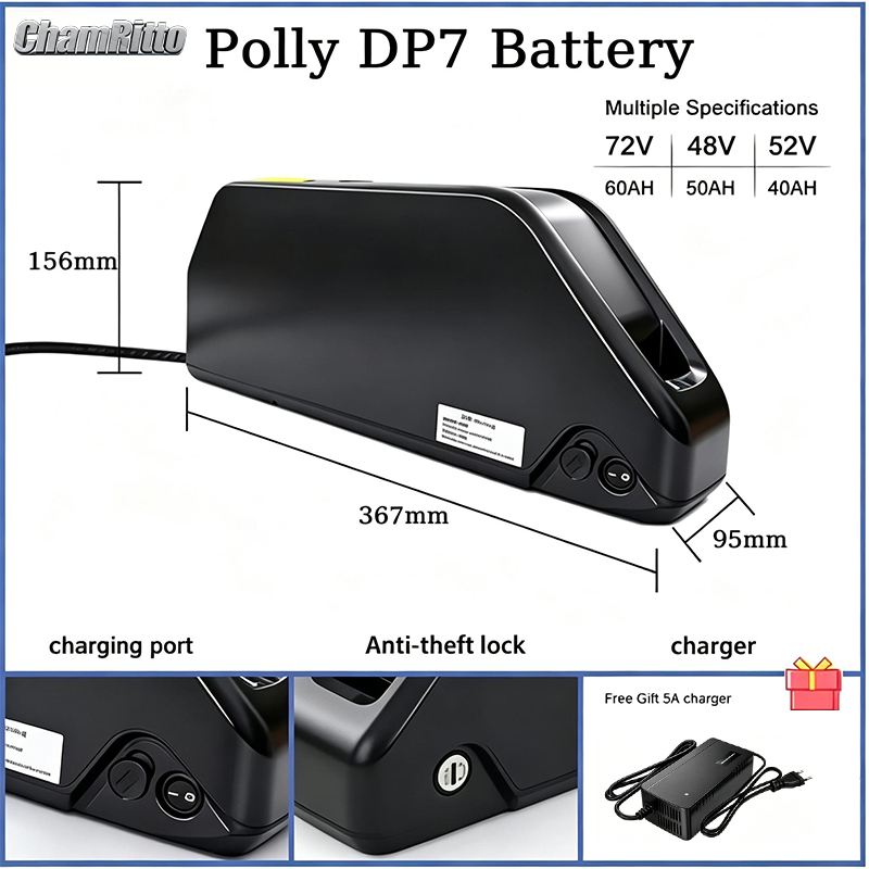 하이롱 전기자전거 배터리 52v 36v 48v 60 7 - Electric Bicycle Battery 72V 30Ah 리뷰 및 가격