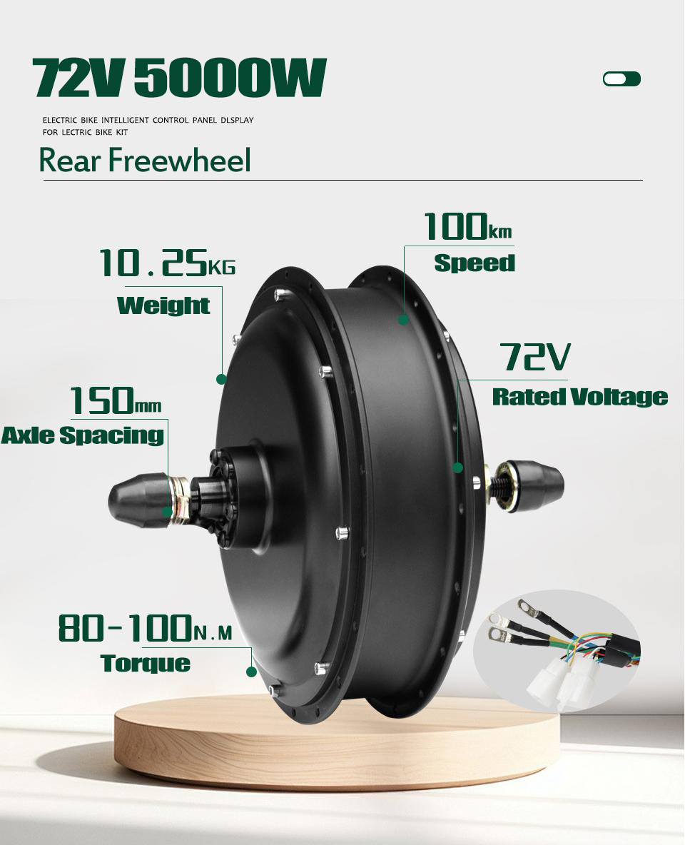 새로운 MTX39 72V 5000W 전기 자전거 변환  - Ebike Conversion Kit 72V 3000W 리뷰 및 가격