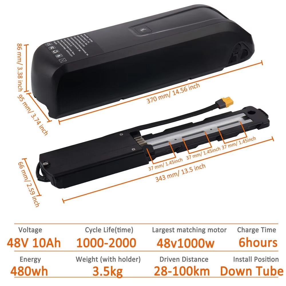 새로운 Hailong 전기 자전거 배터리 36V 48V - Ebike Battery 48V 20Ah Hailong 리뷰 및 가격